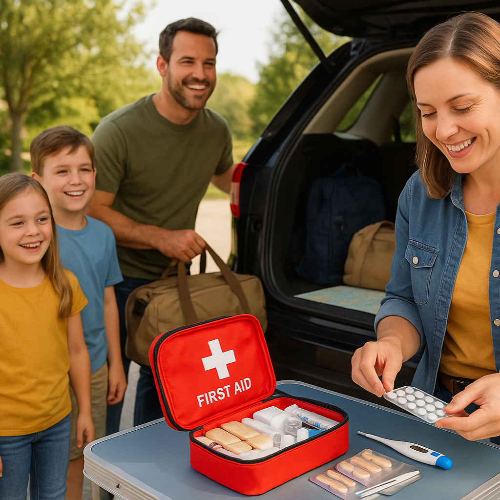 emergency travel medicine kit